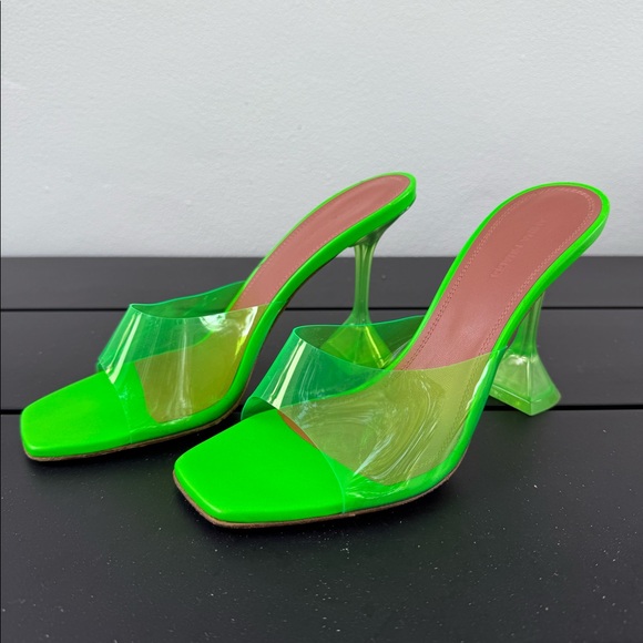 Amina muaddi Lupita PVC mules - Picture 3 of 7